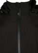 Softshelljacke aus kurzem Schnitt mit abnehmbarer Kapuze, Schwarz, Packshot image number 2