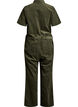 Jumpsuit aus Cord mit geradem Bein, Gr&uuml;n, Packshot image number 1