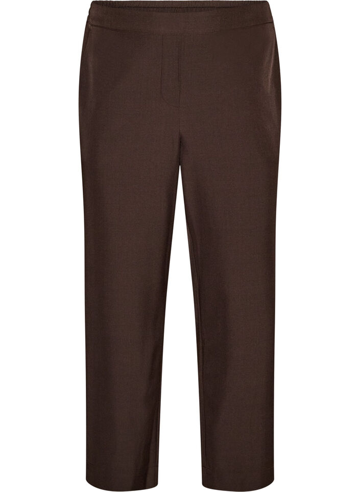 Pantalon ample avec poches, Marron, Packshot image number 0