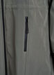 Softshelljacke mit abnehmbarer Kapuze, Grau, Packshot image number 3