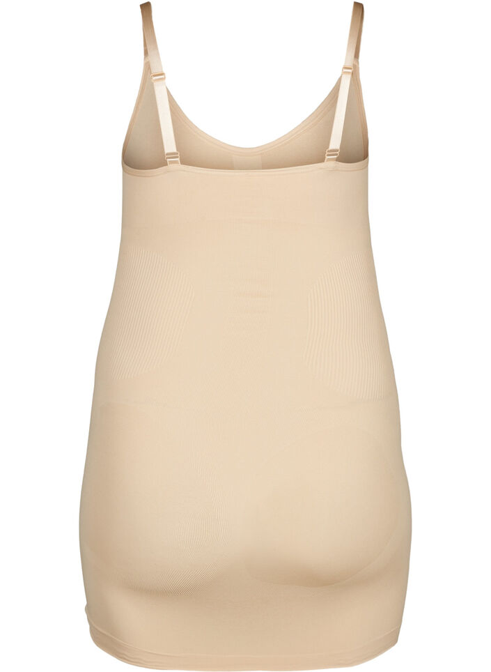 Shapewear Kleid mit breiten Tr&auml;gern., Beige, Packshot