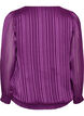 Blouse &agrave; rayures avec coupe ballon, Violet, Packshot image number 1