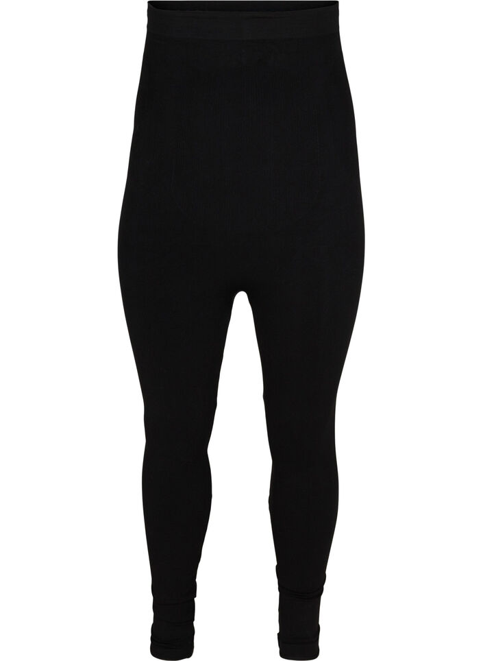 Legging gainant taille haute, Black, Packshot image number 0