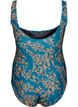 Badeanzug mit Blumenprint, Zebra Flower, Packshot image number 1