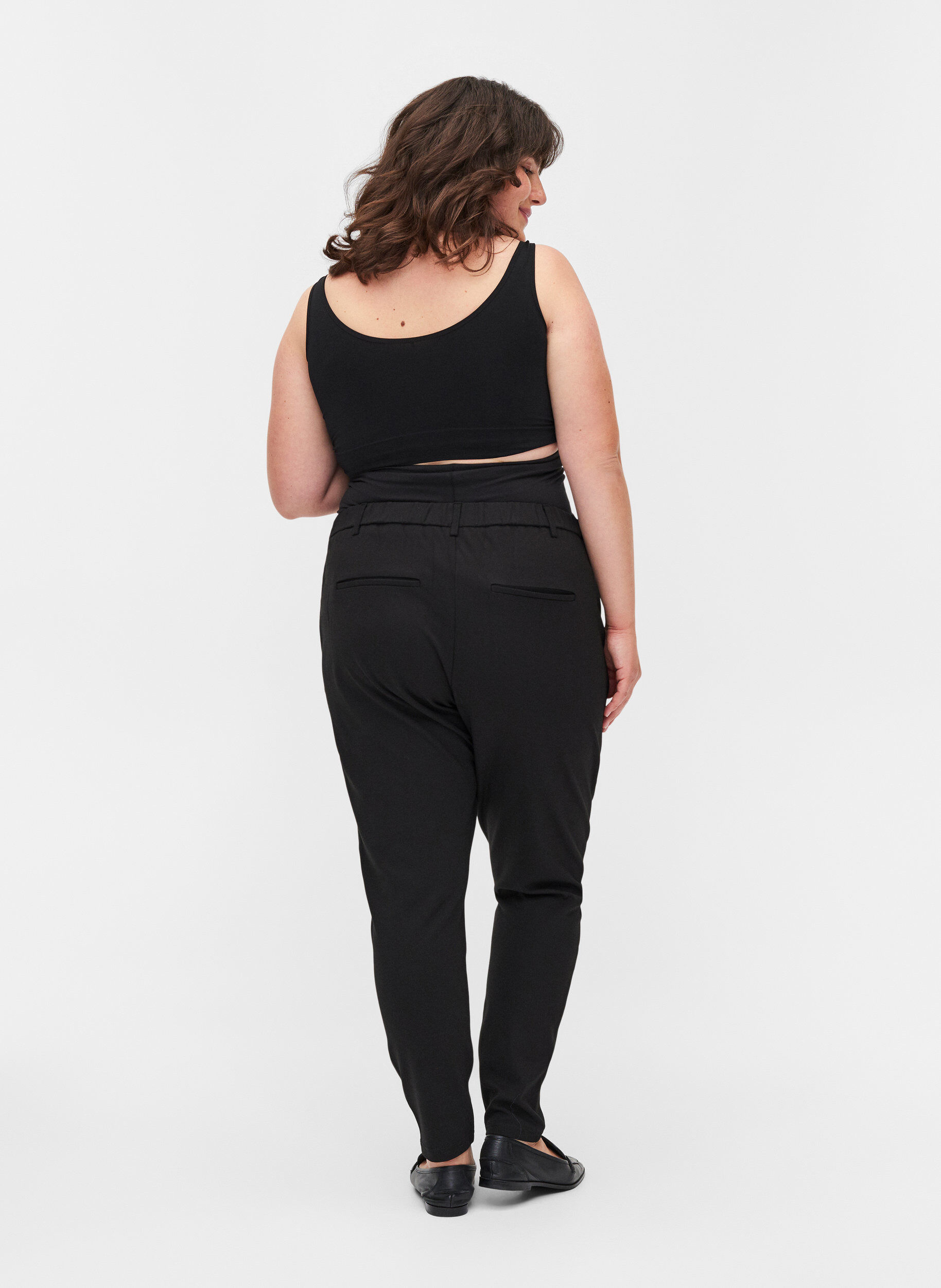 Zizzi Pantalon de grossesse Maddison, Black, Model image number 1