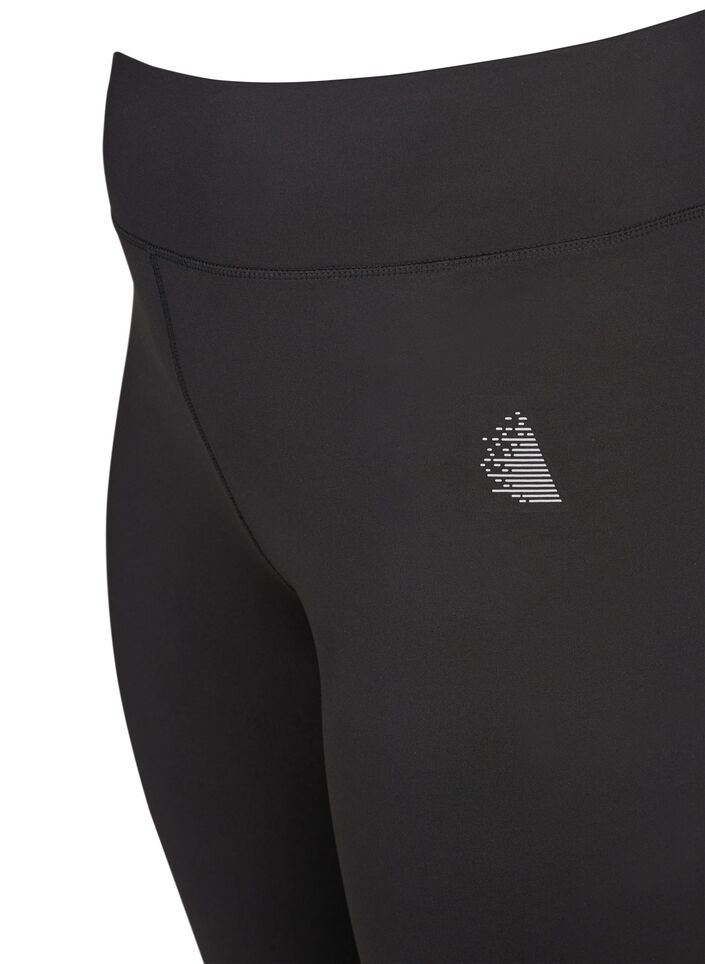 Legging sport basic cropped, Noir, Packshot