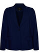 Klassischer Blazer mit Ein-Knopf-Verschluss und Taschen, Blau, Packshot image number 0