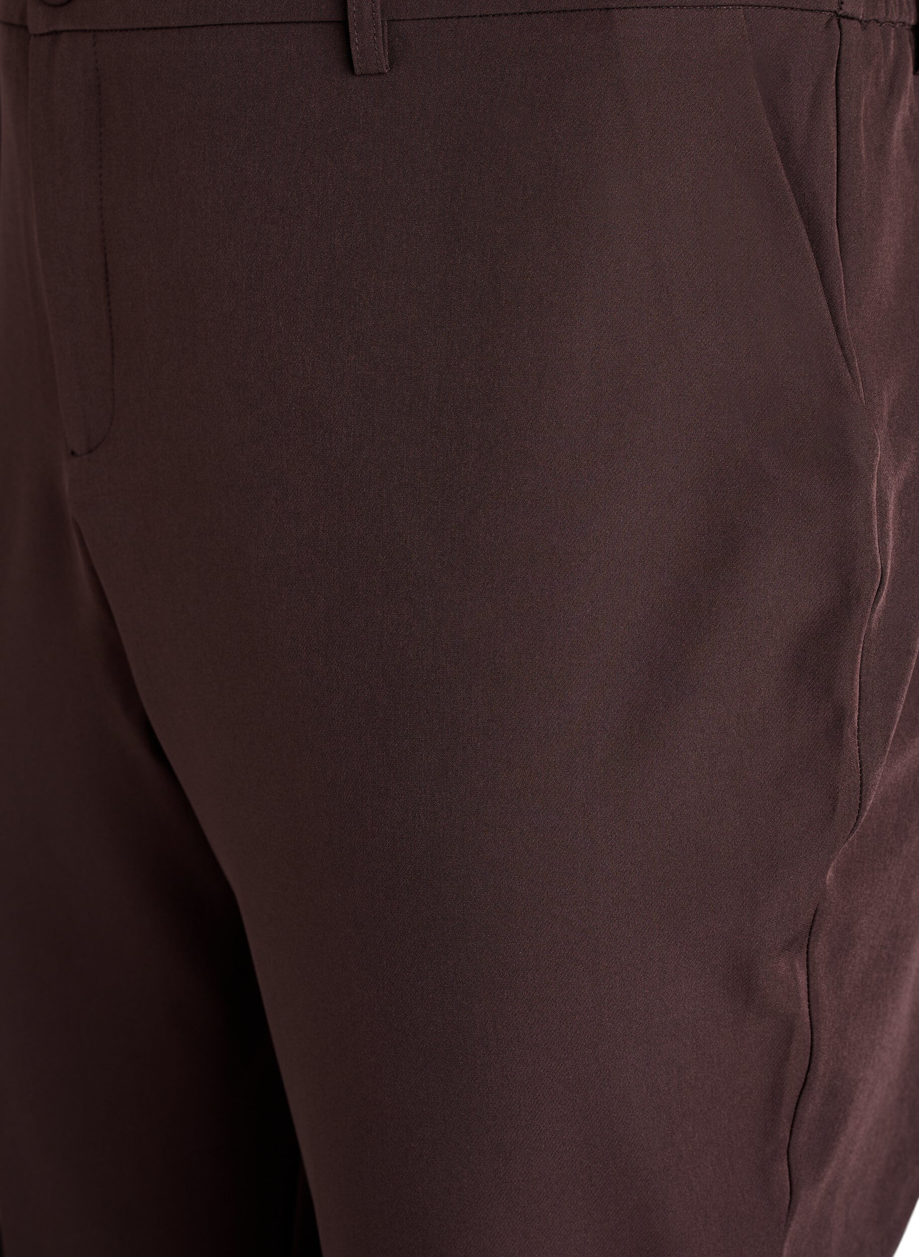ZizziHose mit Taschen und geraden Beinen, Braun, Packshot image number 2