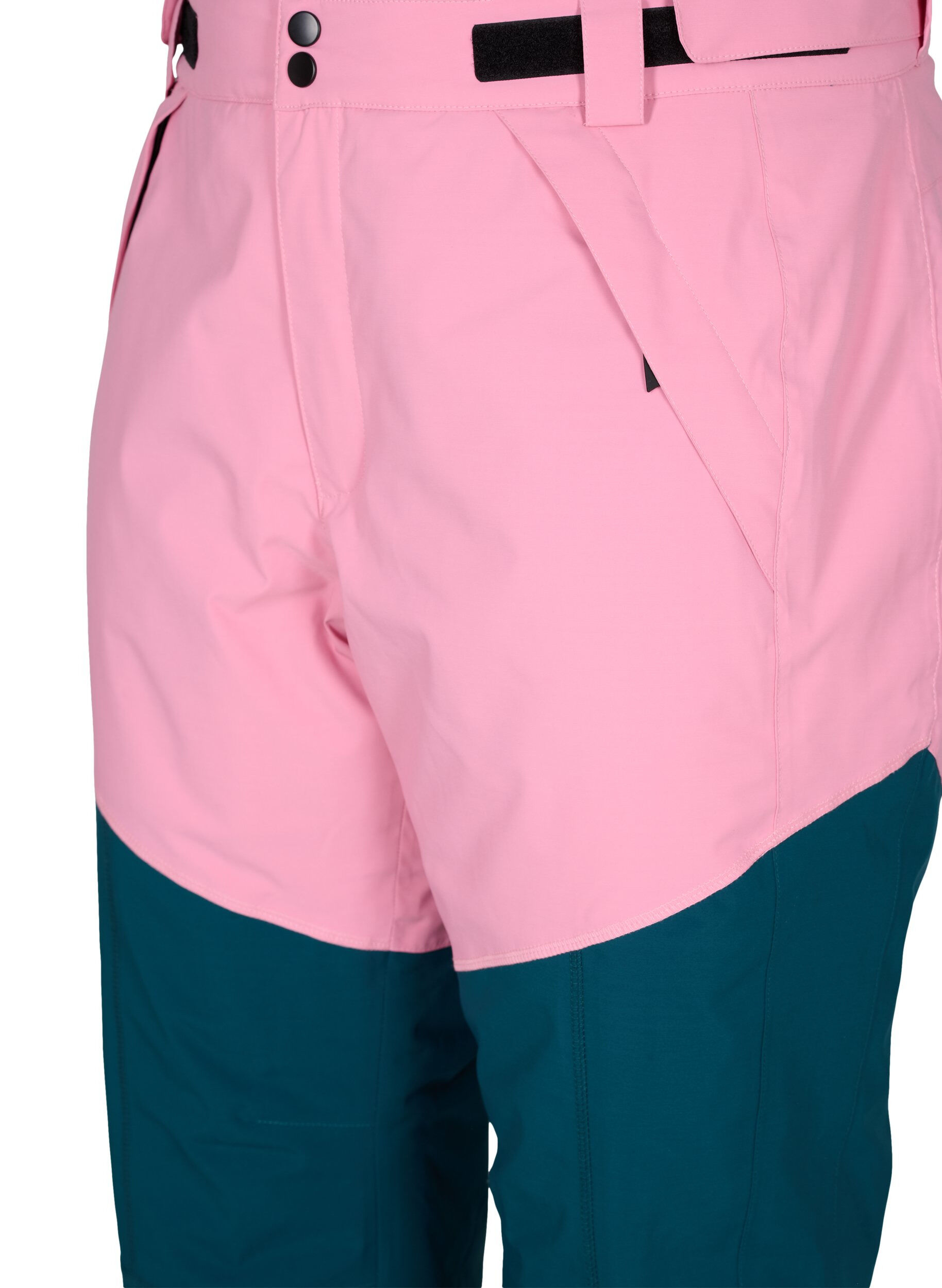 Zizzi Skihose mit Taschen, Sea Pink Comb, Packshot image number 2