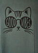 T-shirt imprim&eacute;, Vert, Packshot image number 2