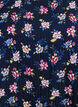 Chemisier &agrave; manches courtes en tissu textur&eacute;, Bleu, Packshot image number 2