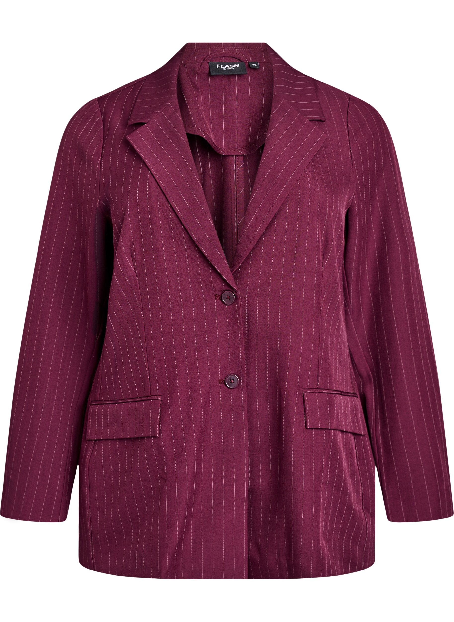 FLASH - Blazer mit Taschen und Schlitzen