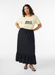 T-shirt imprim&eacute;, Jaune, Model image number 1