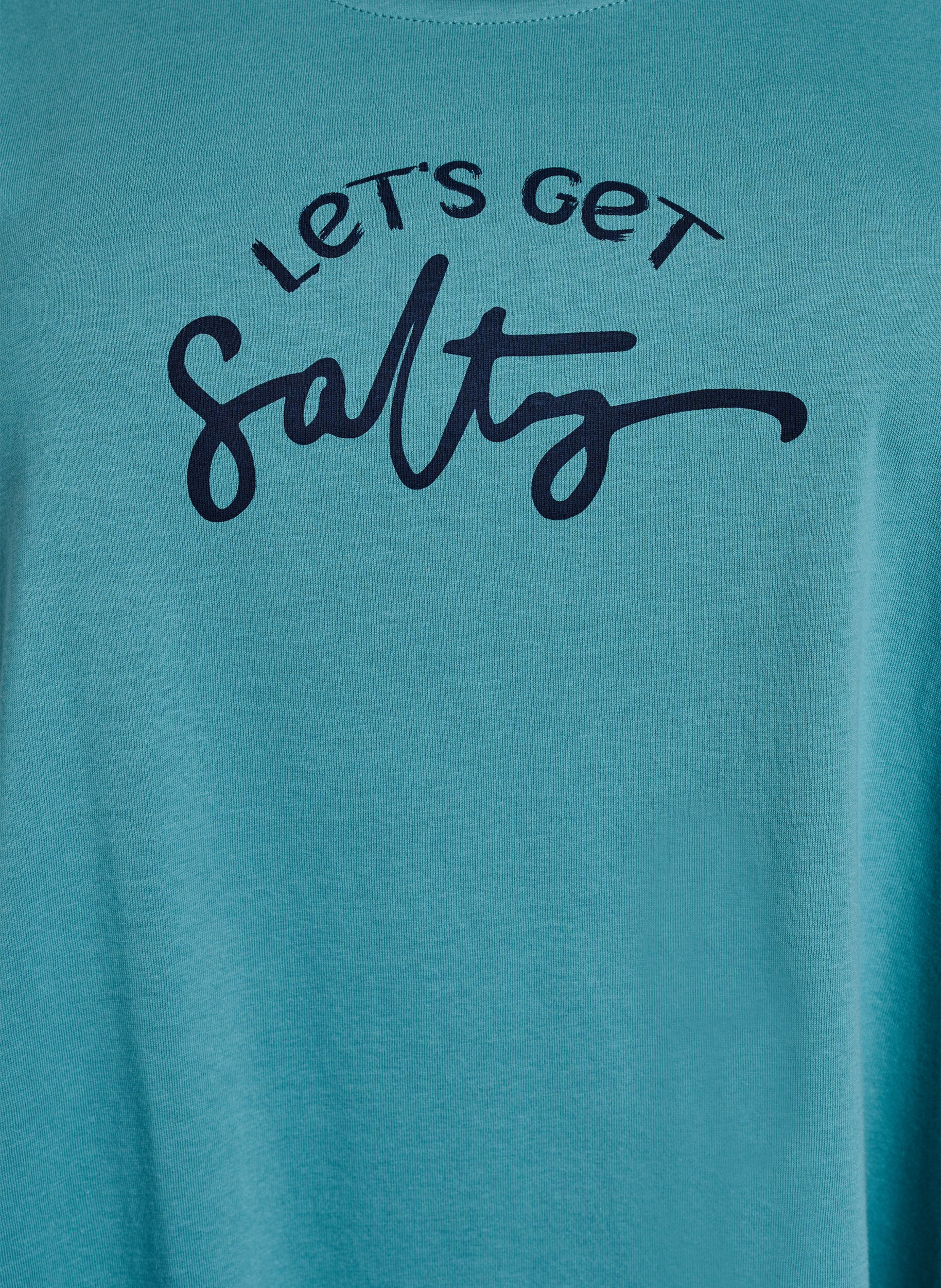 Zizzi Robe &eacute;vas&eacute;e sans manches, Bleu, Packshot image number 2