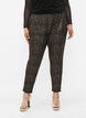  Pantalon Maddison couleur or avec poches, Black w. Gold, Model image number 2