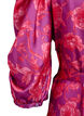 Gebl&uuml;mtes Kleid mit Puff&auml;rmeln und Bindeg&uuml;rtel, Pink, Packshot image number 3