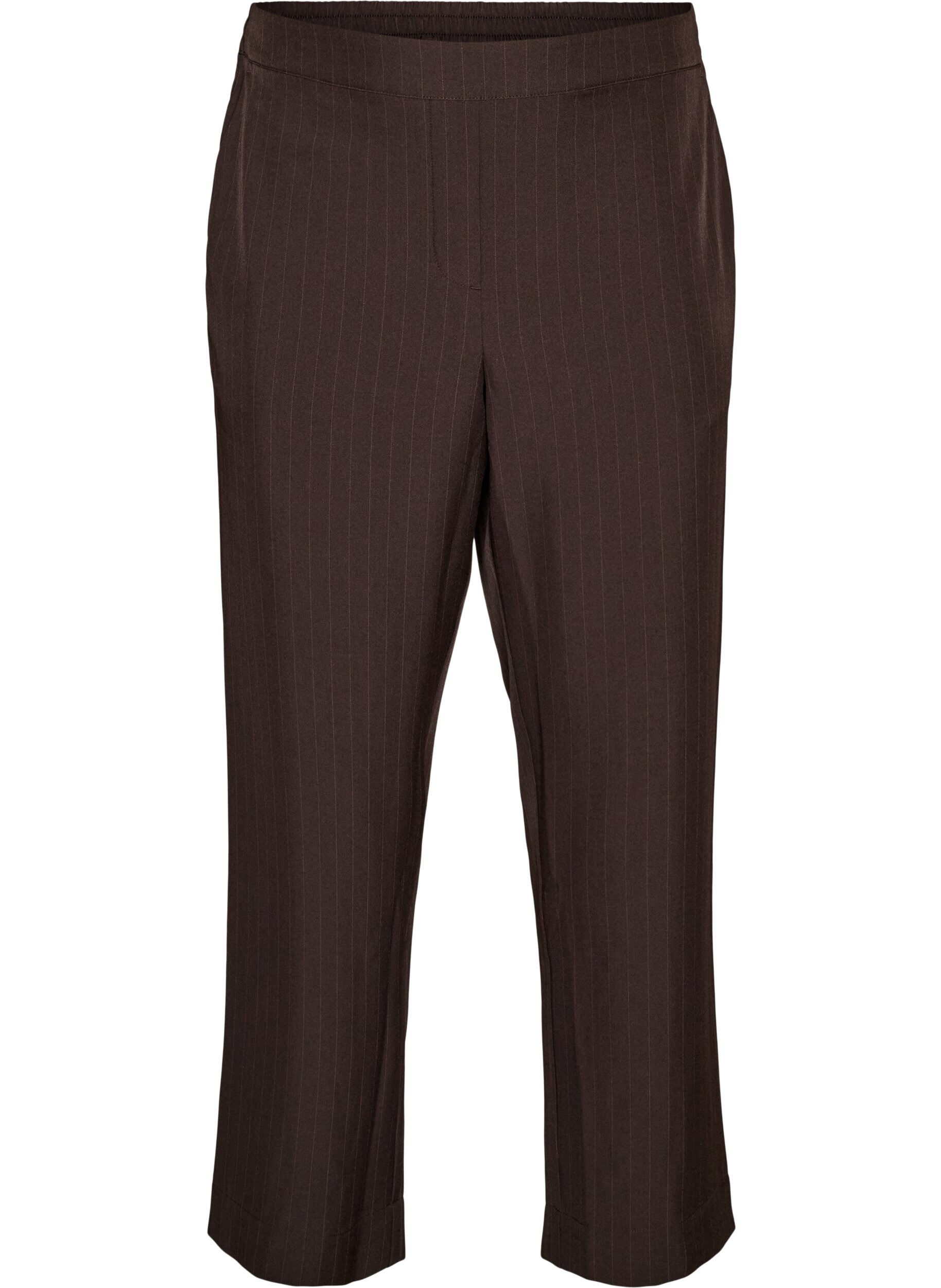 ZizziPantalon ample avec poches, Marron, Packshot image number 0