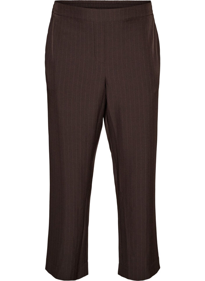 Pantalon ample avec poches, Marron, Packshot image number 0