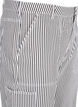 Gestreifte Cargo-Jeans mit gerader Passform, Black White Stripe, Packshot image number 2