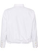 Chemise coupe ballon avec poche poitrine, Blanc, Packshot image number 1
