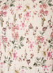 Bluse aus Viskose mit Smock und Peplum-Effekt, Vanille, Packshot image number 2