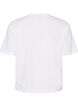 Kastiges T-Shirt aus Baumwolle, Wei&szlig;, Packshot image number 1
