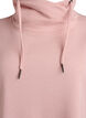 Kurzes Sweatshirtkleid mit Stehkragen und Taschen, Rot, Packshot image number 2