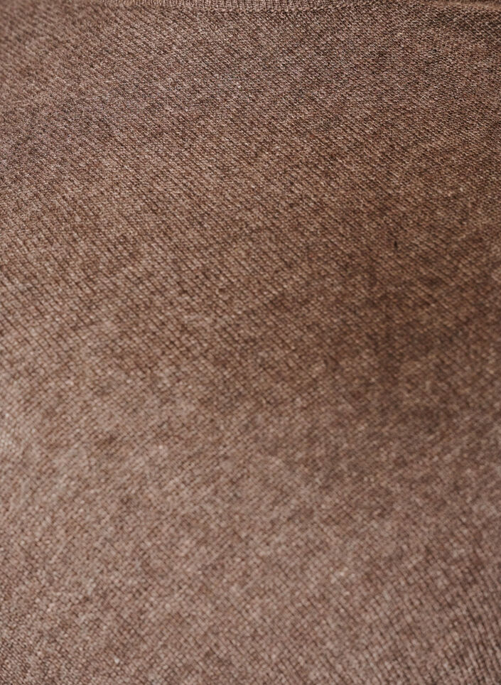 Feinstrickponcho, Braun, Packshot image number 2