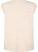 Strickweste mit Rippb&auml;ndern, Beige, Packshot image number 1
