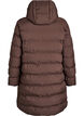 Doudoune avec capuche et poches, Marron, Packshot image number 1