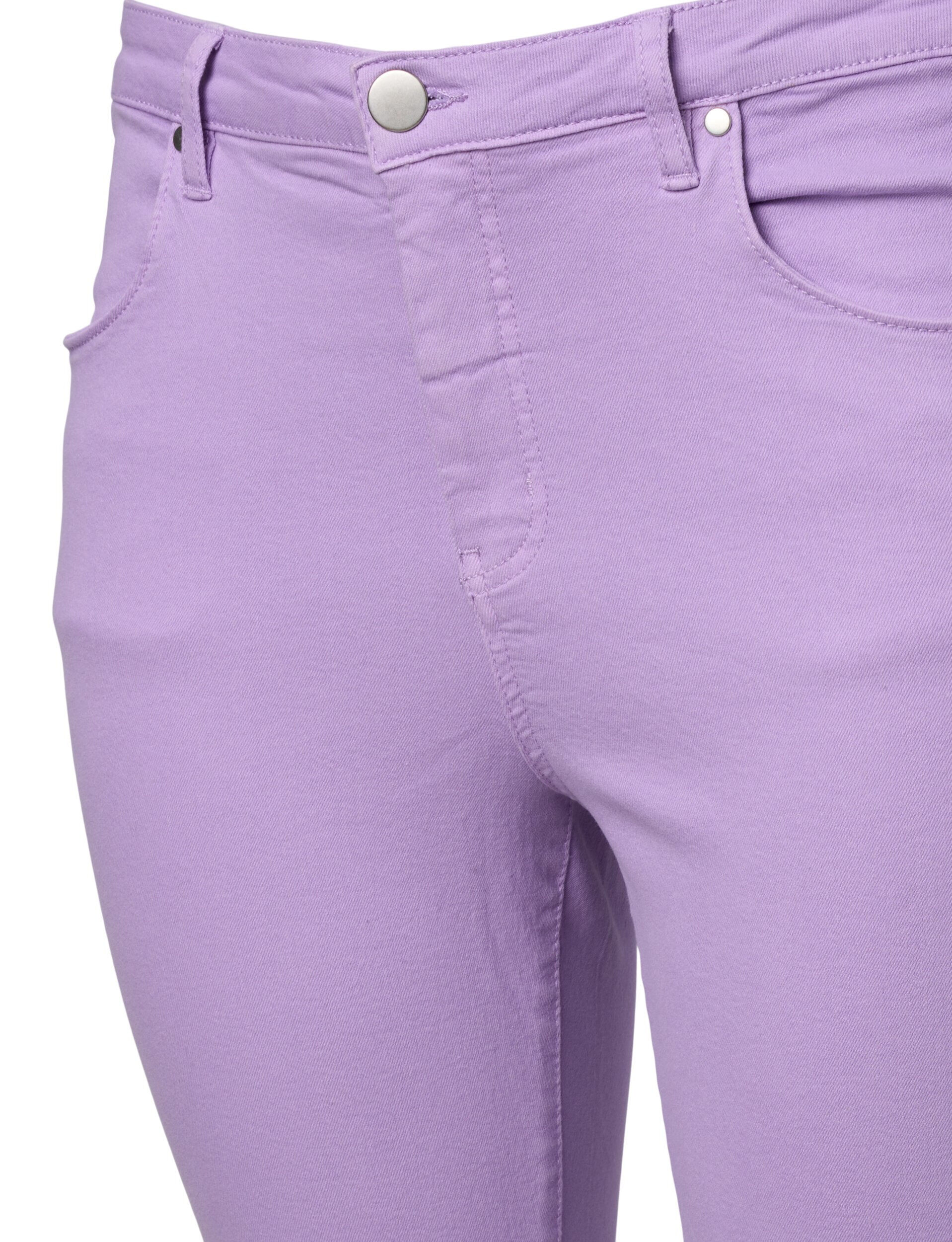Zizzi Hochtaillierte Amy Jeans in Super Slim Fit, Lavender, Packshot image number 2
