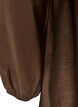 Tunika aus Viskose mit Spitzendetails, Braun, Packshot image number 3