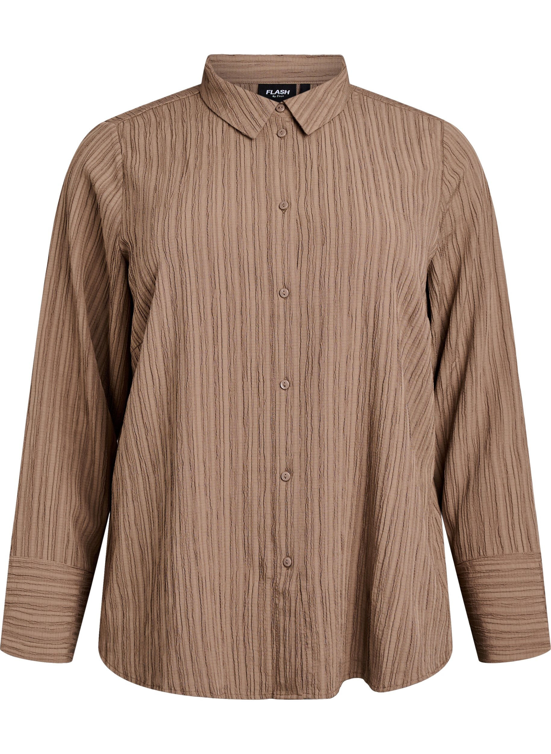 FLASH - Chemise textur&eacute;e