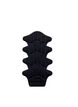 2-pack Ferseneinlagen, Schwarz, Packshot image number 1