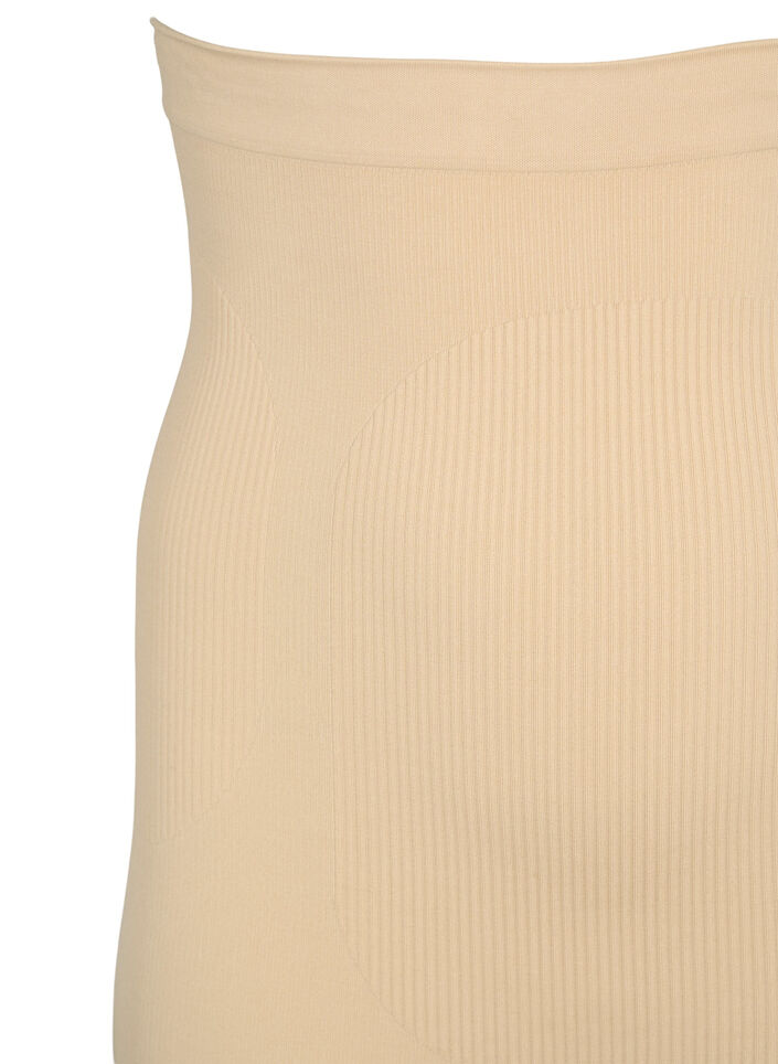 Hochtaillierte Shapewear Shorts, Beige, Packshot