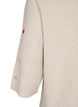 Strickbluse mit Herzen und 3/4-&Auml;rmeln, Beige, Packshot image number 3