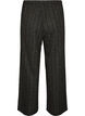 Pantalon &agrave; coupe droite en boucl&eacute;, Noir, Packshot image number 1