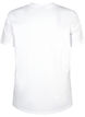 Basic-T-Shirt aus Baumwolle mit Rundhalsausschnitt, Wei&szlig;, Packshot image number 1