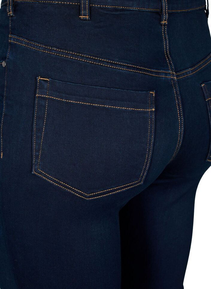 Jean Amy super slim &agrave; taille haute, Unwashed, Packshot image number 3