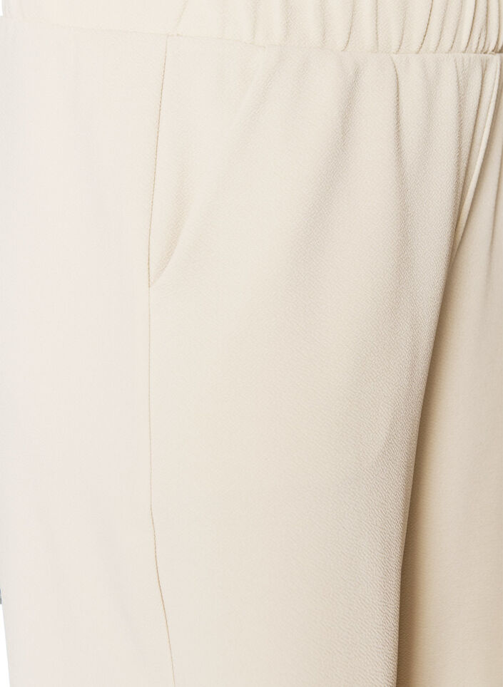 7/8 Hose mit lockerer Passform, Beige, Packshot image number 2