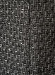 Jupe courte en boucl&eacute; avec sequins, Noir, Packshot image number 3