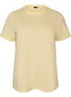 Basic T-Shirt aus Baumwolle mit Rundhalsausschnitt, Gelb, Packshot image number 0