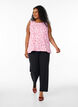 Haut sans manches et textur&eacute;, Rose poudr&eacute;e, Model image number 1