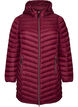 Leichte Jacke mit Taschen und abnehmbarer Kapuze, Rot, Packshot image number 0