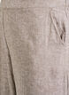 Lockere Hose aus Leinen und Viskose, Braun, Packshot image number 2