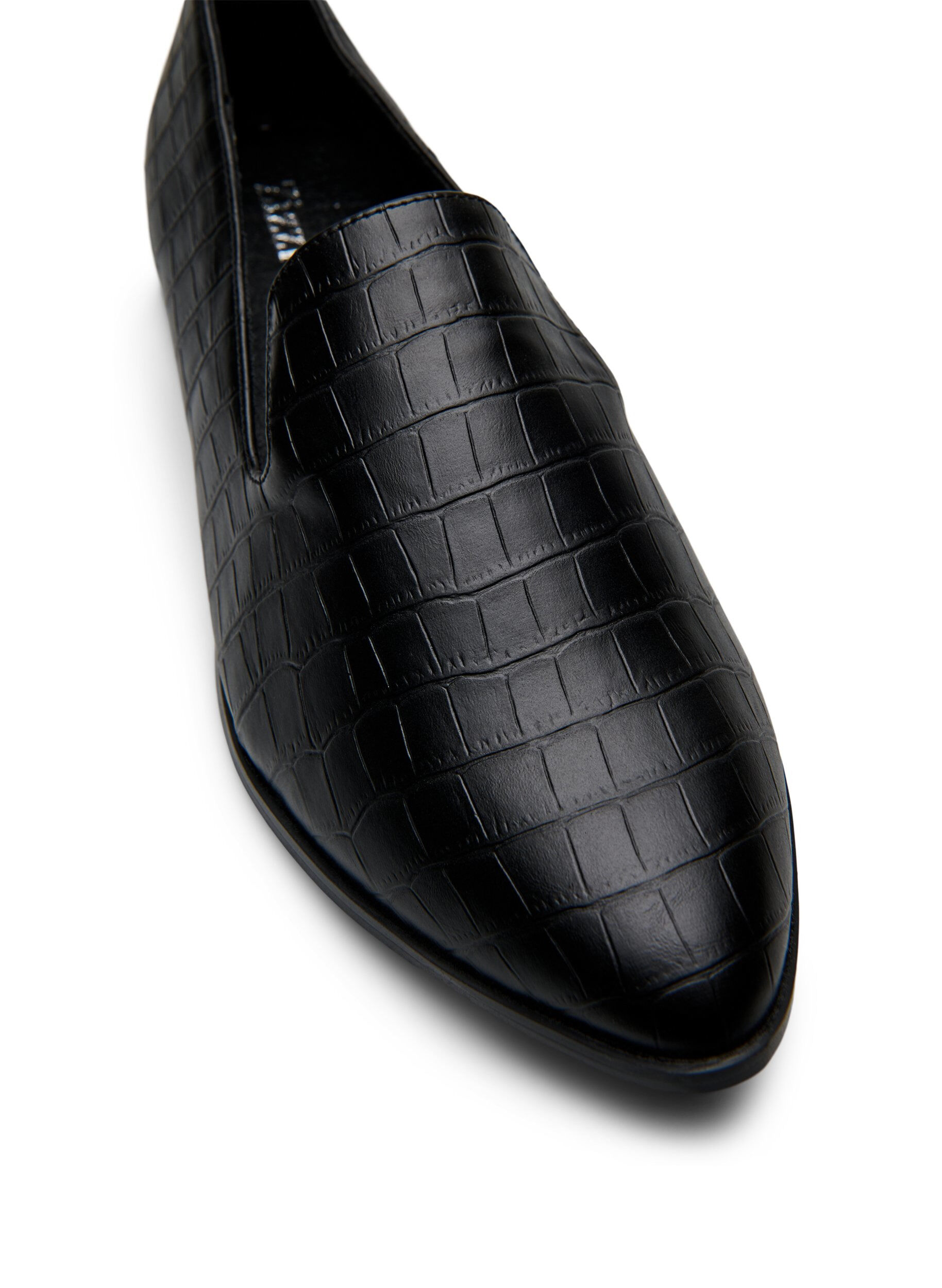 Zizzi Extra-Weite - Loafer mit Glitzer, Schwarz, Packshot image number 3
