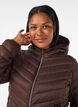 Veste l&eacute;g&egrave;re &agrave; capuche, Marron, Model image number 3
