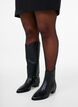 Hoher Stiefel mit abnehmbarem Schaft, Schwarz, Model image number 1