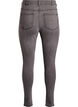 Jean Amy taille haute coupe super slim, Gris, Packshot image number 1