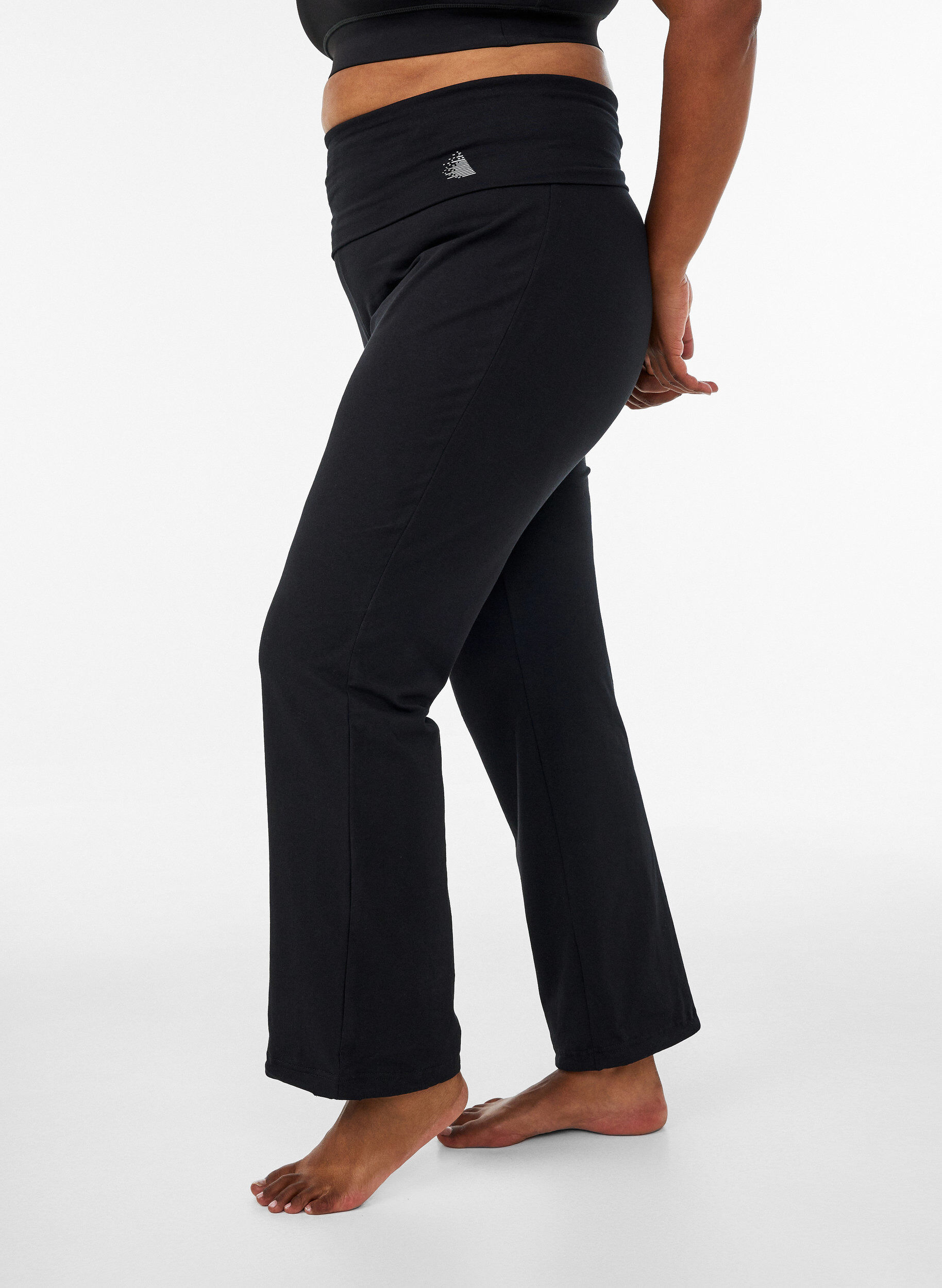 Sporthose aus Baumwolle, Schwarz, Model
